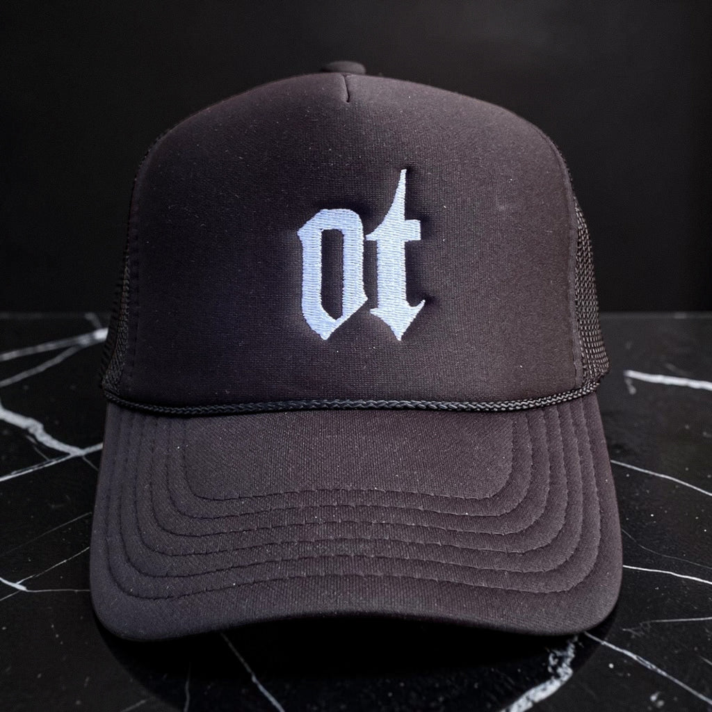 Midnight Black OT Trucker Cap